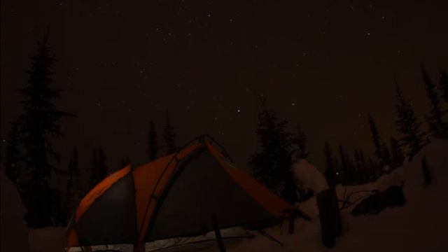 Short time-lapse of stars in Fairbanks, Alaska смотреть онлайн