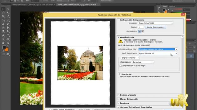 Photoshop CS6 Curso completo, Como configurar la impresion, Capitulo No-6 смотреть онлайн