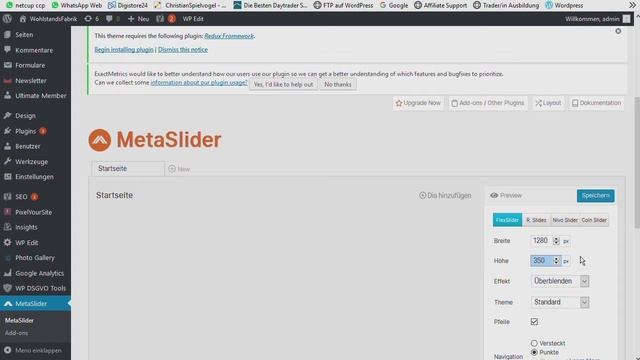 WordPress 027 Wordpress MetaSlider einrichten erste schritte смотреть онлайн