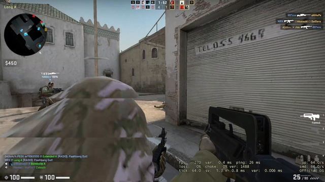 AMD Radeon RX 6500 XT -- AMD Ryzen 5 3600 -- CSGO FPS Test 1080p смотреть онлайн