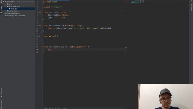 جلسهی پنجم - ارور هندلینگ (مدیریت خطاها) در گولنگ - Golang error handling смотреть онлайн