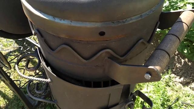 Мангал-коптильня-печь смотреть онлайн