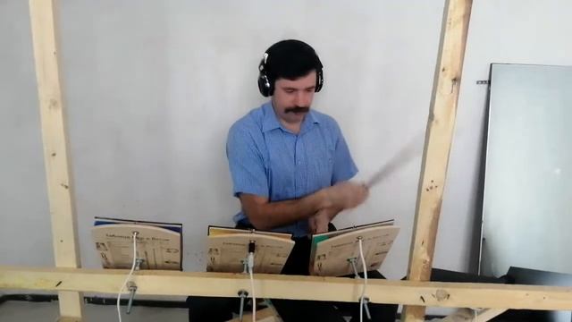 Самодельная ударная установка. Начало сборки. смотреть онлайн