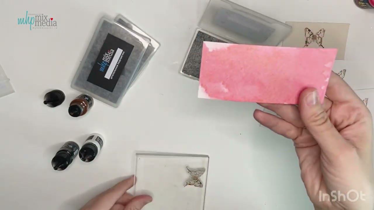 ✨Штемпельные чернила, как они многогранны!!!