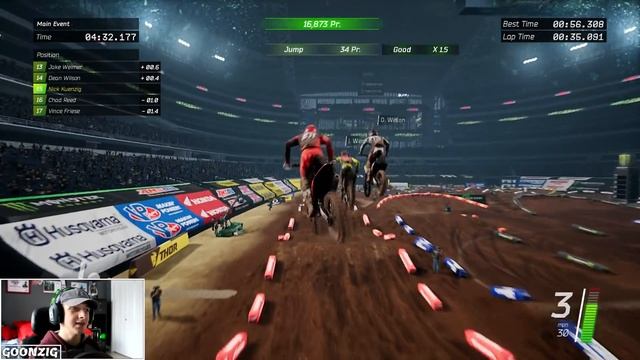 LOST THE POINTS LEAD in ARLINGTON - Monster Energy Supercross: the Official Videogame - 450 Round 6 смотреть онлайн