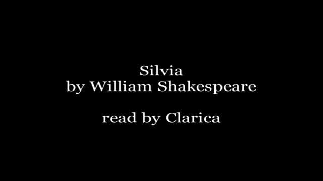 Silvia By WILLIAM SHAKESPEARE Audiobook - Clarica