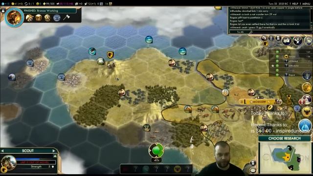 Civilization 5 Multiplayer 121: Russia [1/4] ( BNW 6 Player Free For All) Gameplay/Commentary смотреть онлайн