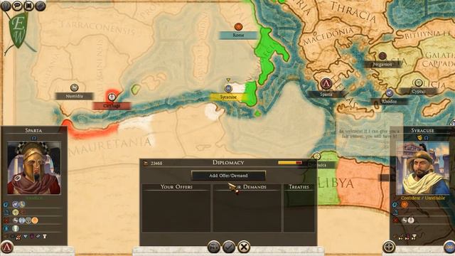 An Arranged Marriage - Ep 11 - Sparta Campaign - Total War: Rome 2 смотреть онлайн