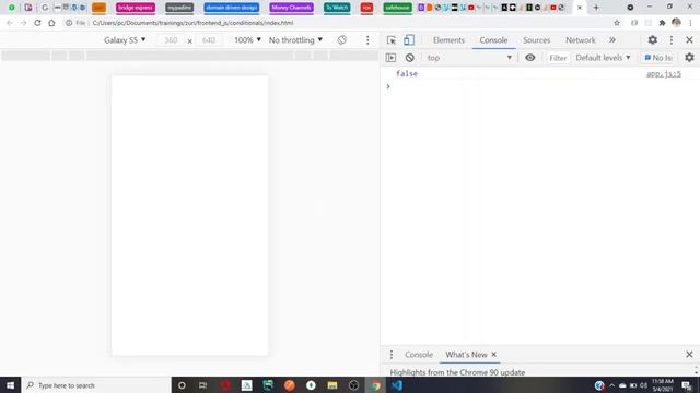 JavaScript Conditionals / Control Flow - Part 1 смотреть онлайн