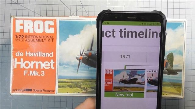 Gloster Gladiator, Fiat G55, D.H. Hornet  1:72 Frog (Novo) - Retro Unboxing