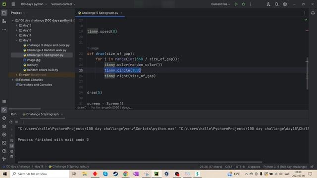 Day 18: TURTLE TIME! --- 100 Days of code: The Complete Python Pro Bootcamp смотреть онлайн