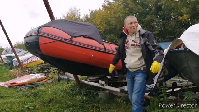 Гладиатор Е-380. Закрываю сезон. Плюсы и минусы лодки. смотреть онлайн