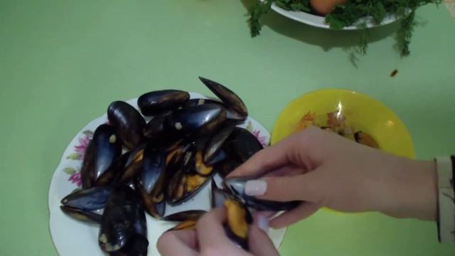 Итальянский омлет с мидиями(фриттата) Italian Omlette With Mussels