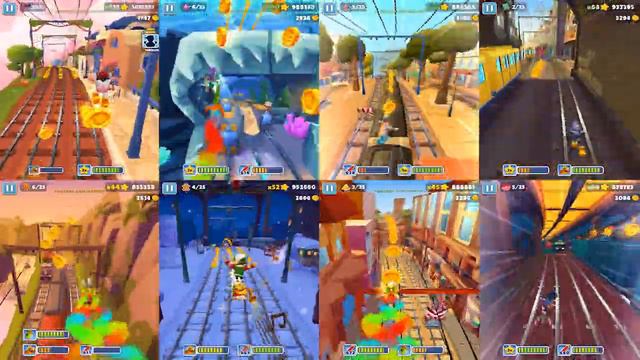 Subway Surfers 2024 Greece VS Underwater Barcelona Oxford Lunar New Year Christmas Cairo Luoyang смотреть онлайн