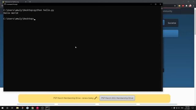 How to Run Python Script on Windows 10/8/7 and Linux (Ubuntu & Debian) смотреть онлайн