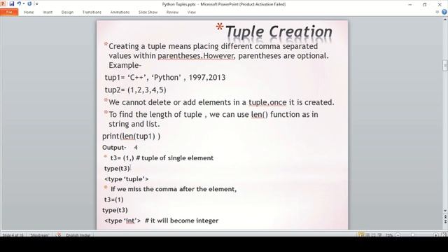 How to Create a Tuple in Python?|Nested Tuples in Python смотреть онлайн