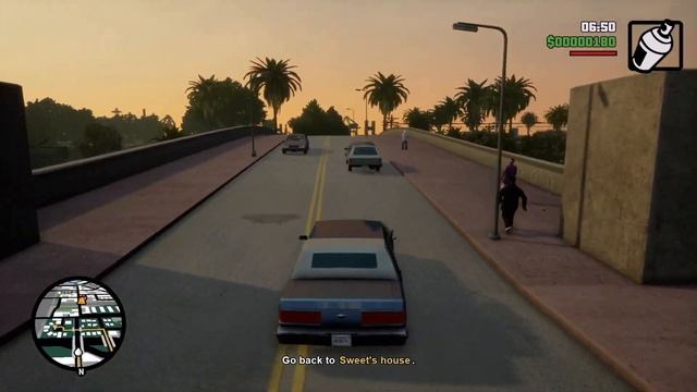 GTA SAN ANDREAS DEFINITIVE EDITION Gameplay Walkthrough Part 1- No Commentary смотреть онлайн