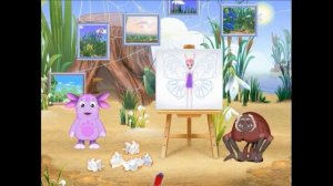 Лунтик Тренируем Память и Внимание. Обзор  Обучающей Игры для Детей