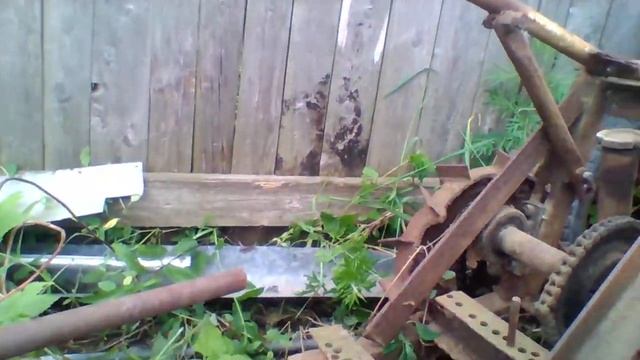 самодельный редуктор на мотоблок.самый простой. смотреть онлайн