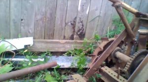 самодельный редуктор на мотоблок.самый простой.