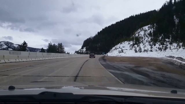 Наше путешествие на горячие источники в штат Монтана, дорога.Часть1-я. смотреть онлайн