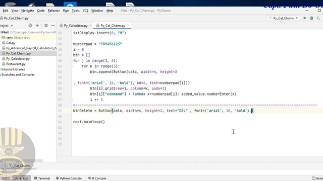How to Create a Calculator in Python using PyCharm смотреть онлайн