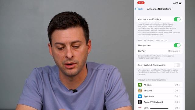 How To Turn Off Siri Read Message On iPhone смотреть онлайн