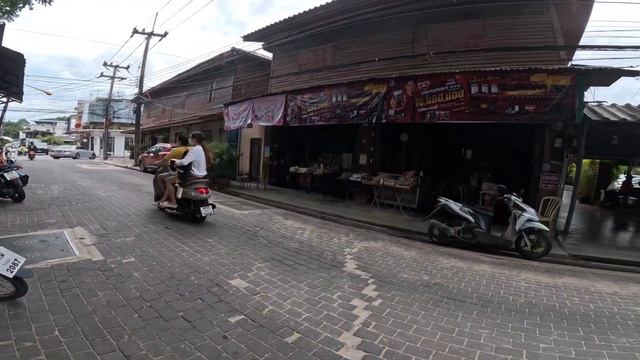 Прогулка по старому городу Районг Таиланд - Yom Jinda Road (Old Town Rayong) смотреть онлайн