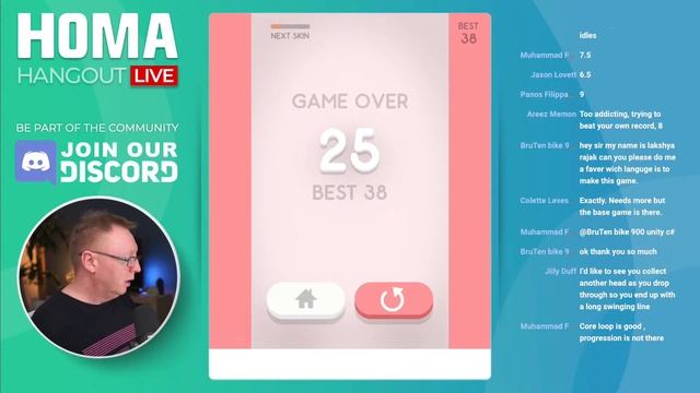 New Hyper Casual Games - Ball on Rope, Hit & Run: Solo, Let’s Bounce 3D - Homa Hangout Live 005 смотреть онлайн