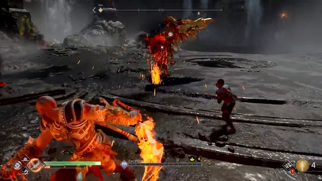 God of war: Королева Валькирий. Уничтожить одним Комбо за 14 сек. Сложность( Бог Войны) ,ИГРА + смотреть онлайн