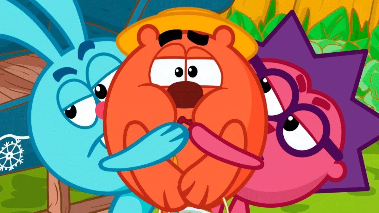 СМЕШАРИКИ 2D - ТАБУ! КРОШ СМОТРИТ! смотреть онлайн