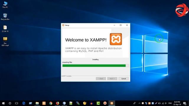 How to Install XAMPP Server on Windows 10 смотреть онлайн