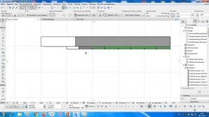 Многослойная стена пеноблок гидроизоляция утеплитель кирпич в Архикад 20