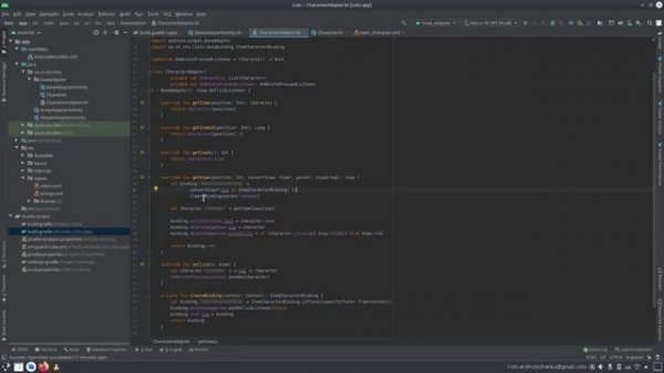 10. Android - ListView и Spinner