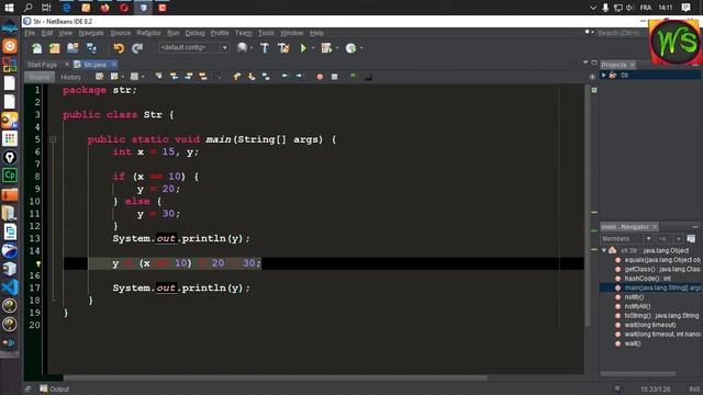 الدرس 18 من كورس الجافا العملية الشرطية Conditional operator in Java Lesson18 смотреть онлайн