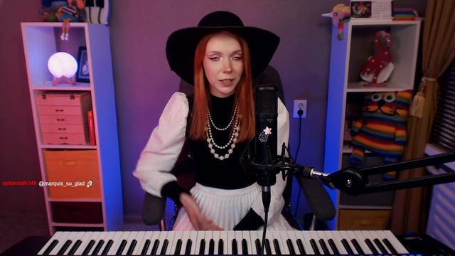 13.01.2024 - музыкальный стрим на твиче. Пою вживую под пианино. Кавера и авторские песни смотреть онлайн