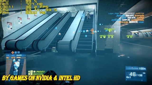 Battlefield 3 + Multiplayer on Intel HD 530 смотреть онлайн