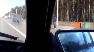 Газ 3110 поездка на волге(обогнала нас Девятка и сразу повернула)