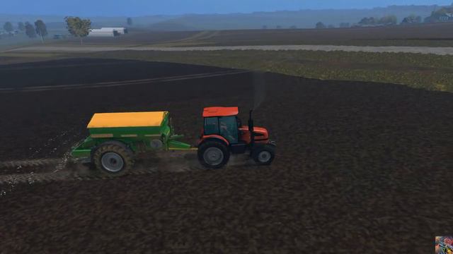 FS2015 - Один российский край - 50 - внесение удобрений и посев смотреть онлайн