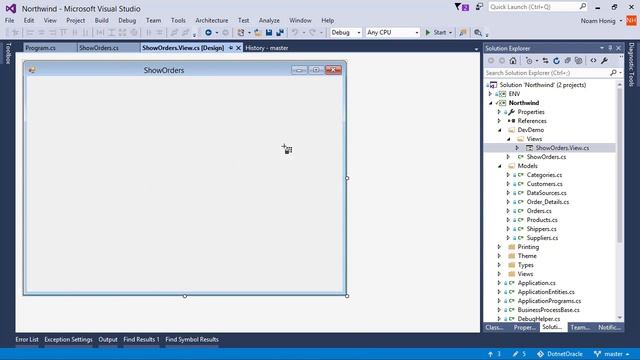 Using git in Visual Studio смотреть онлайн