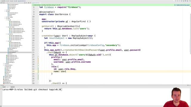 Angular with Firebase part 41 of 70 - Fix create user bug so we can save to firebase again смотреть онлайн