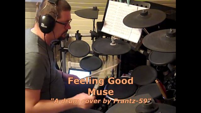 Feeling Good - Muse (a piano & drum cover by Frantz-59) смотреть онлайн