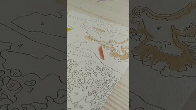 Рисую картину по номерам ?️?? смотреть онлайн