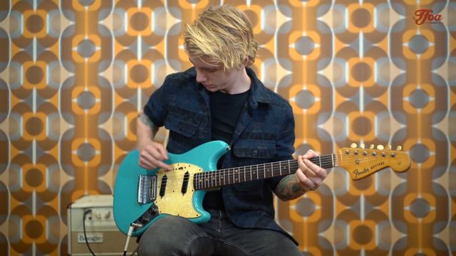 Fender Mustang Blue Refin 1965 played by Kyle Janssen | Demo смотреть онлайн