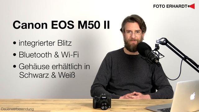 Vorgestellt: Die Canon EOS M50 Mark II смотреть онлайн