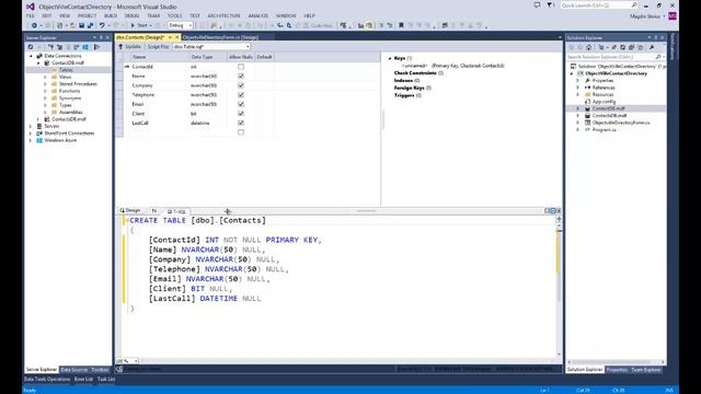 Windows Forms, Database-Driven App Tutorial (Part 2 / 5) смотреть онлайн
