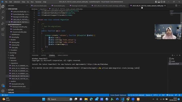 Project Modul Master Barang Menggunakan Laravel | Bootstrap 5 смотреть онлайн