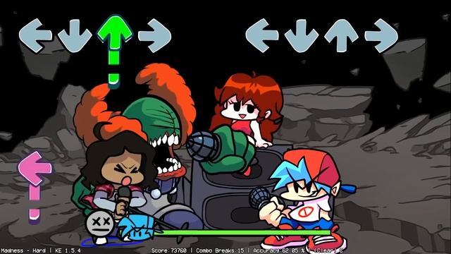 Friday Night Funkin Madness But Sunday and Tricky Sing it смотреть онлайн