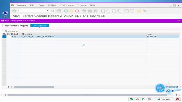 SAP ABAP Editor смотреть онлайн