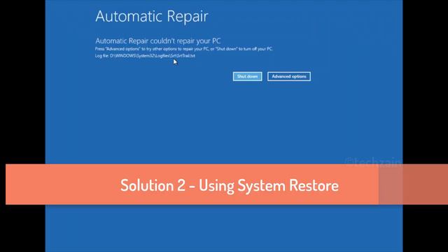 How to Fix 'Automatic Repair Couldn't Repair Your PC' Problem? [Windows 10 Tutorial] смотреть онлайн